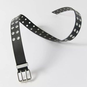 UO Double Prong Grommet Belt
